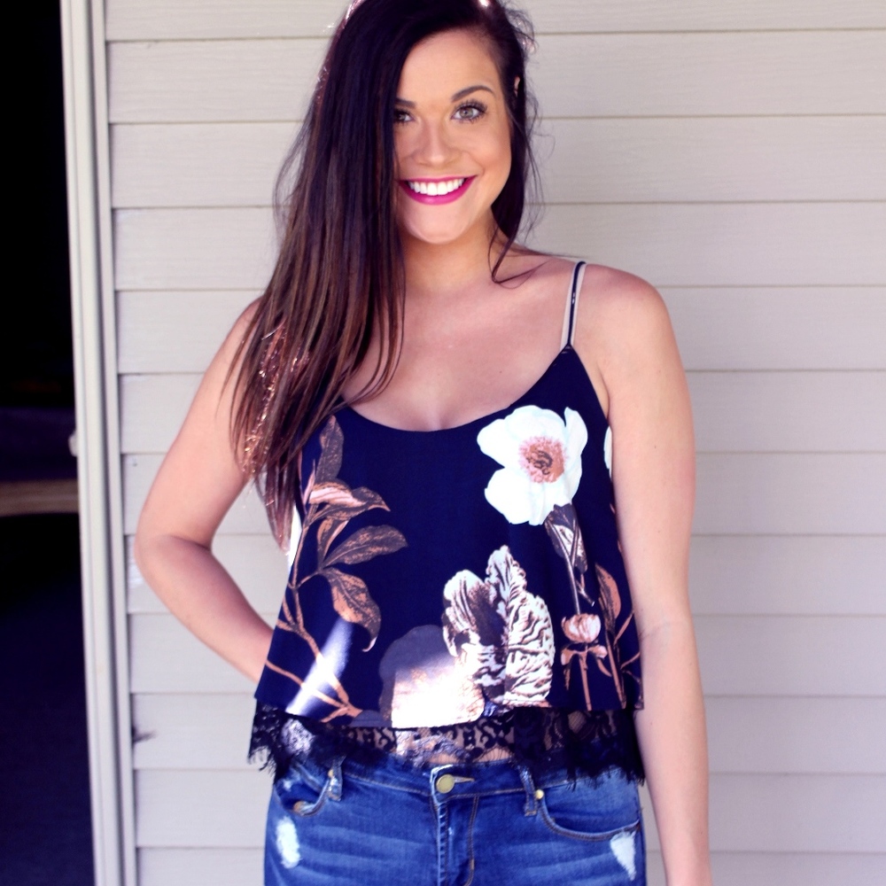 Floral Tank Top